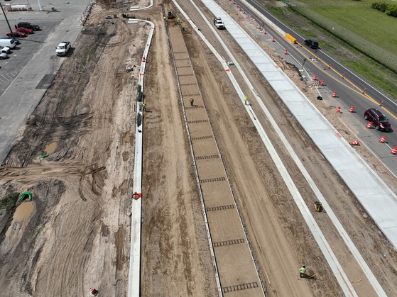 Highway 197 construction