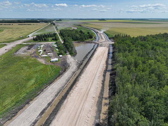 Highway 11 Roseau airport realignment