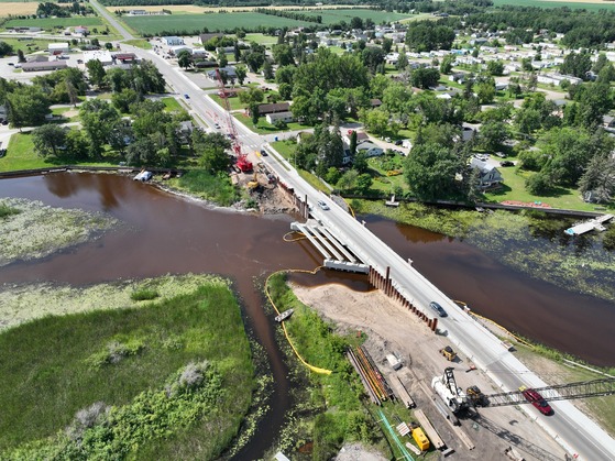 Hwy 11 Warroad bridge