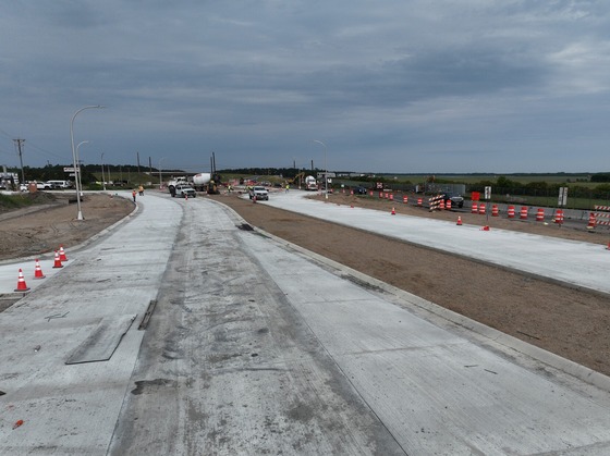 Highway 197 construction