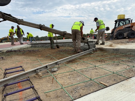 Highway 197 construction