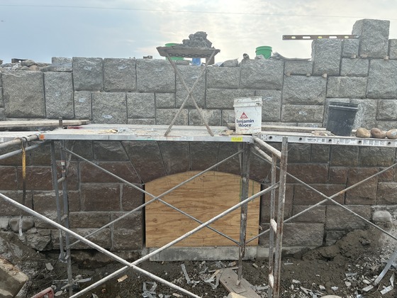 granite wall work
