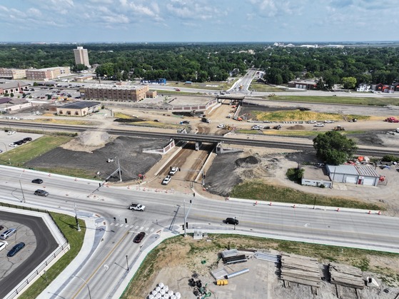 July 2026 view of the project