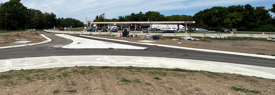 Future roundabout in Garrison