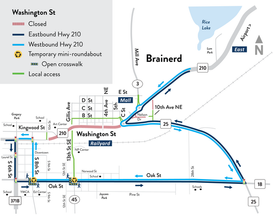Current map