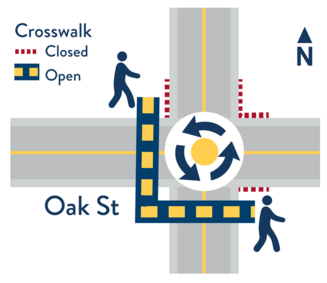 crosswalk illustration