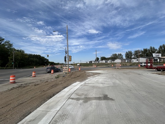 Redwood Lane intersection