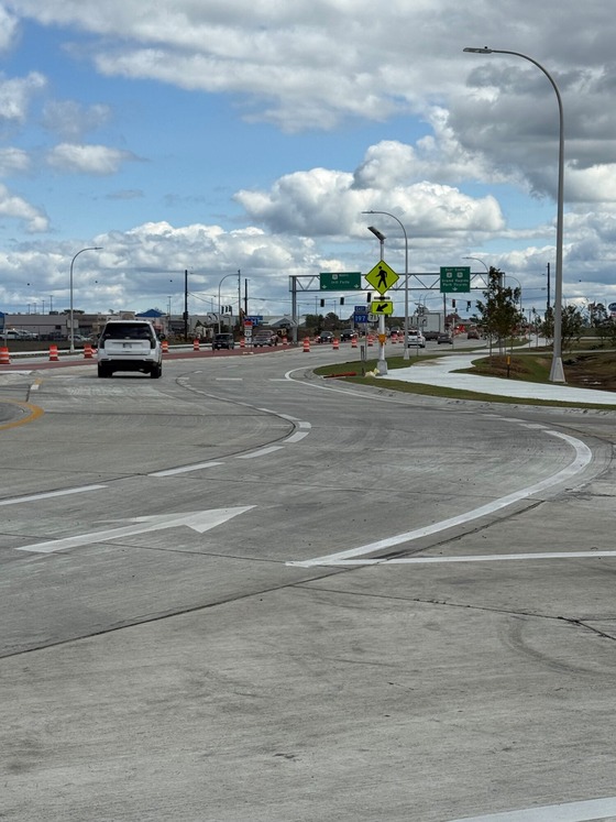 Highway 197 construction