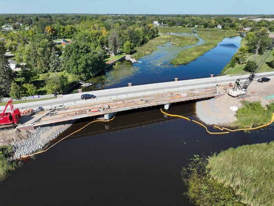 Highway 11 Warroad bridge