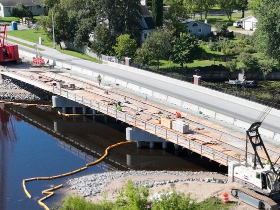 Highway 11 Warroad bridge