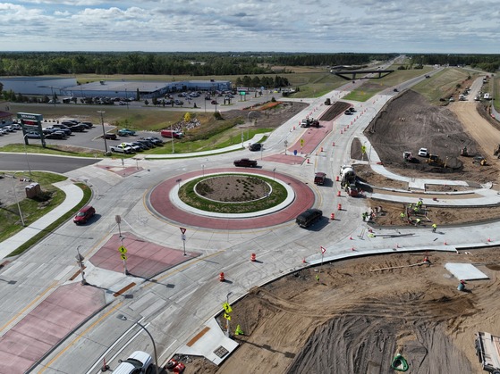 Highway 197 construction