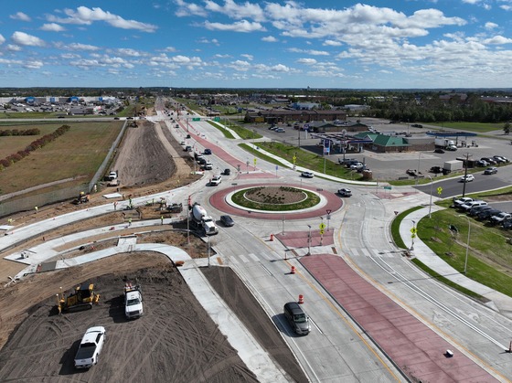 Highway 197 construction