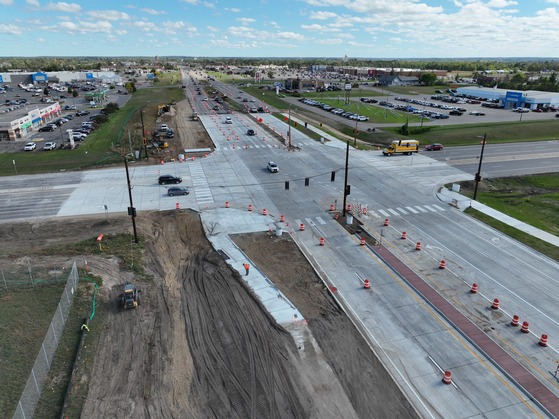 Highway 197 construction