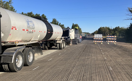 Image of CIR paving