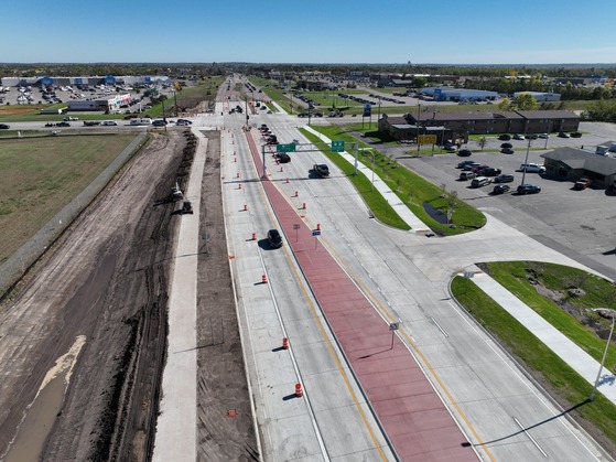 Highway 197 construction