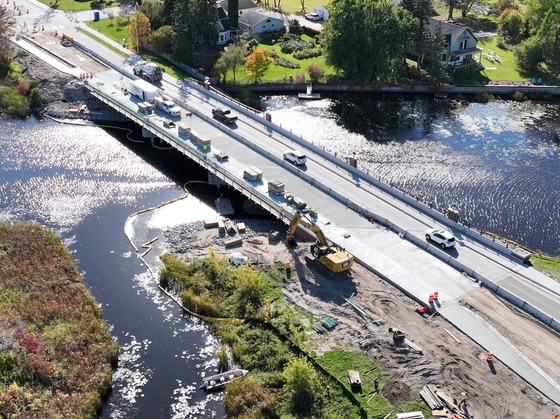 Highway 11 Warroad bridge