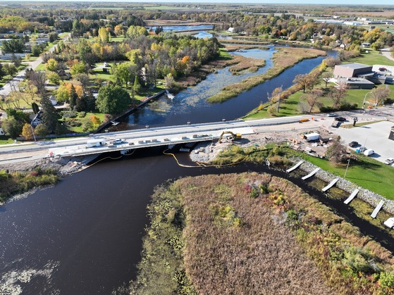 Highway 11 Warroad bridge