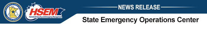State Emergency Operations Center news release