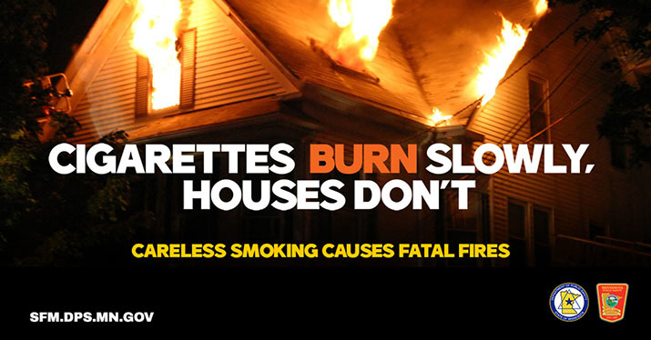 Smoking fatal fires