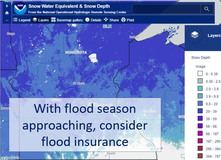 Flood insurance graphic