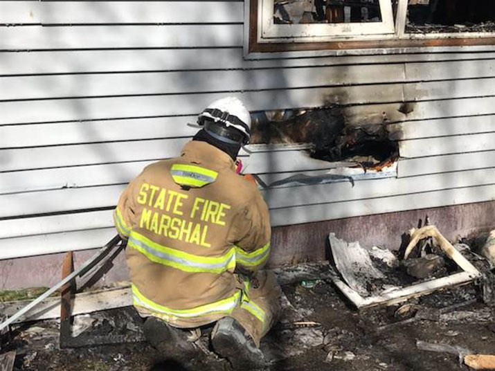 State Fire Marshal investigator