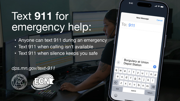Text-to-911 campaign