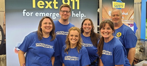 ECN team at the fair