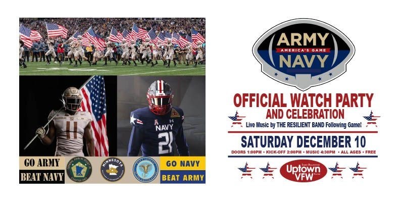 Army Navy Watch Party