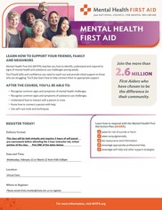 MHFA Flyer