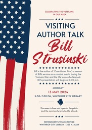 Author Talk Flyer