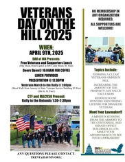 Veterans Day on the Hill flyer