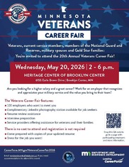 Veterans Career Fair Flyer