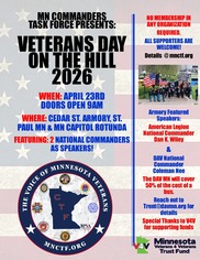 Veterans Day on the Hill Rally Flyer