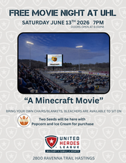 UHL Movie Night flyer