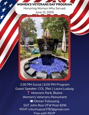Womens Veterans Day Program