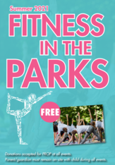 Fitness in the Parks Poster