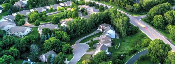 Aerial of EP Neighborhoods