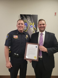 Lt. Jess Irmiter and Tory Sailer