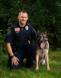 K-9 Riggs and Sgt, Mittelstadt