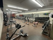 View of weight room and equipment