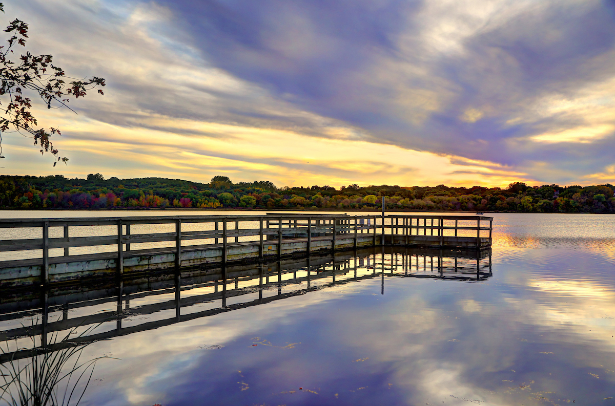 Staring Lake Park fishing dock