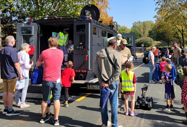 People gather at the 2024 open house event