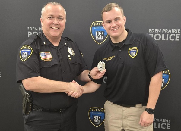 Chief Sackett and Officer Wiebusch