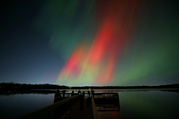 Aurora Borealis over Eden Prairie