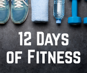 12 Days of Fitness graphic