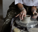 Pottery wheel art