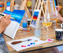 Sip and paint class