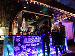 The Ice Bar at Mercy in downtown Minneapolis