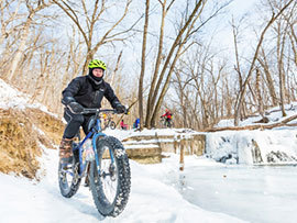 Fat biking in Northfield
