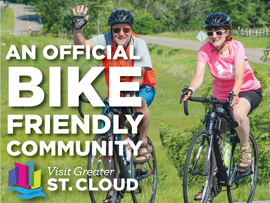St. Cloud, an official Bike Friendly Community